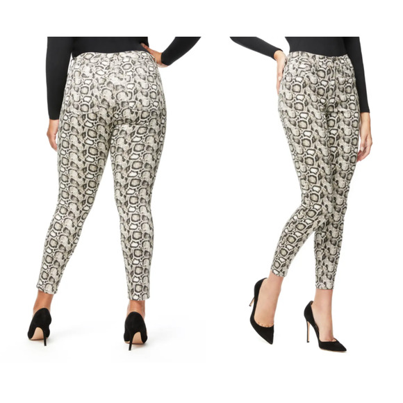 GOOD AMERICAN NWT Good Legs Skinny Jean in Snakeskin // 14 - Picture 3 of 10